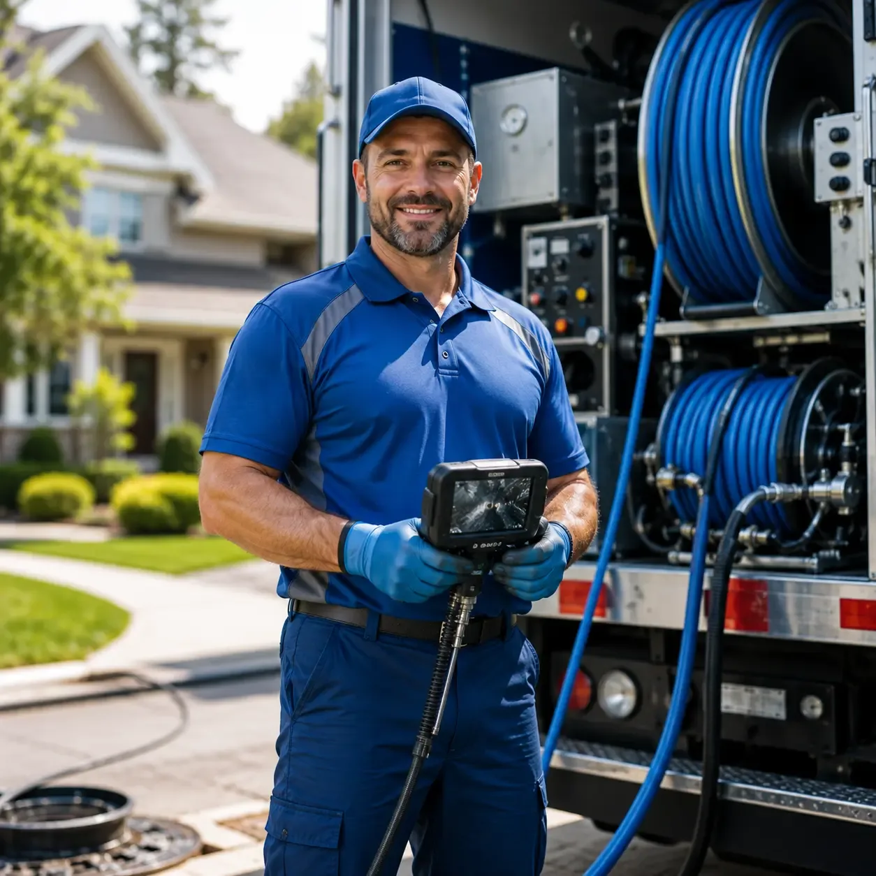 Local outdoor drain cleaning specialists in Dell City, TX
